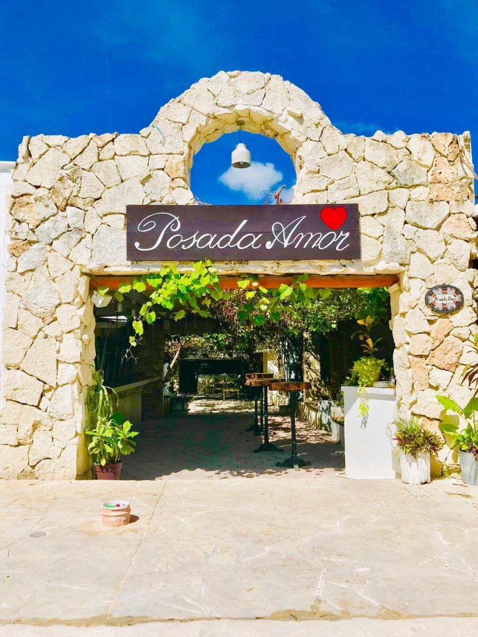 Posada Amor Hotel Boutique Puerto Morelos Dış mekan fotoğraf